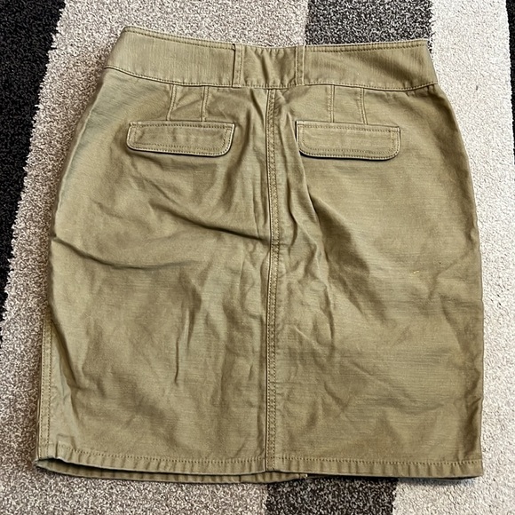 Loft khaki pencil skirt Womens 8 - Picture 4 of 4